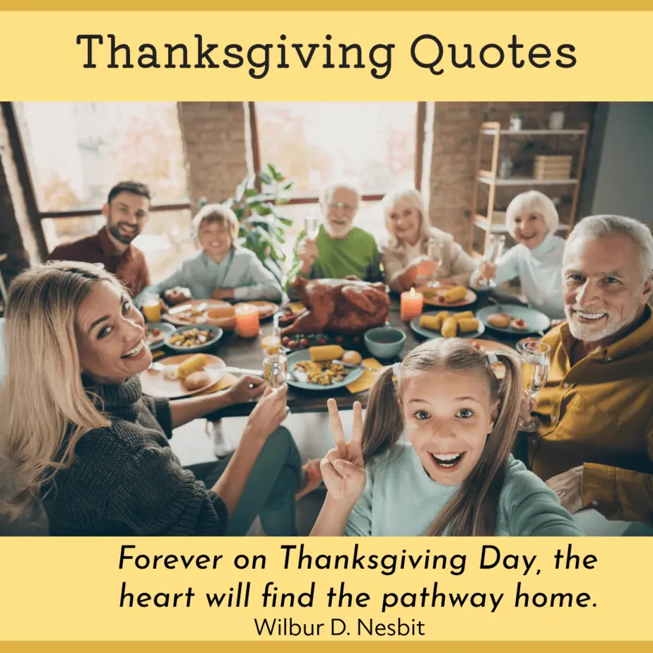 Thanksgiving quotes, sayings, greetings