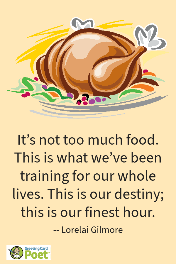This is what we've been training for quotation - Happy Thanksgiving image.