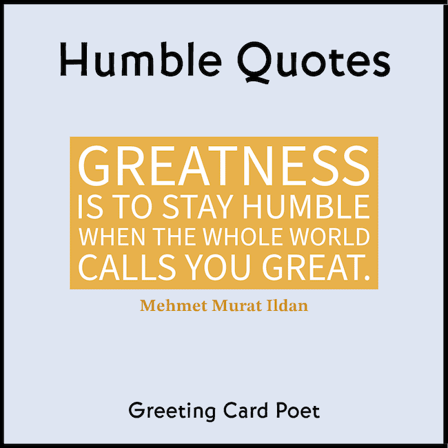 Humble Quotes.