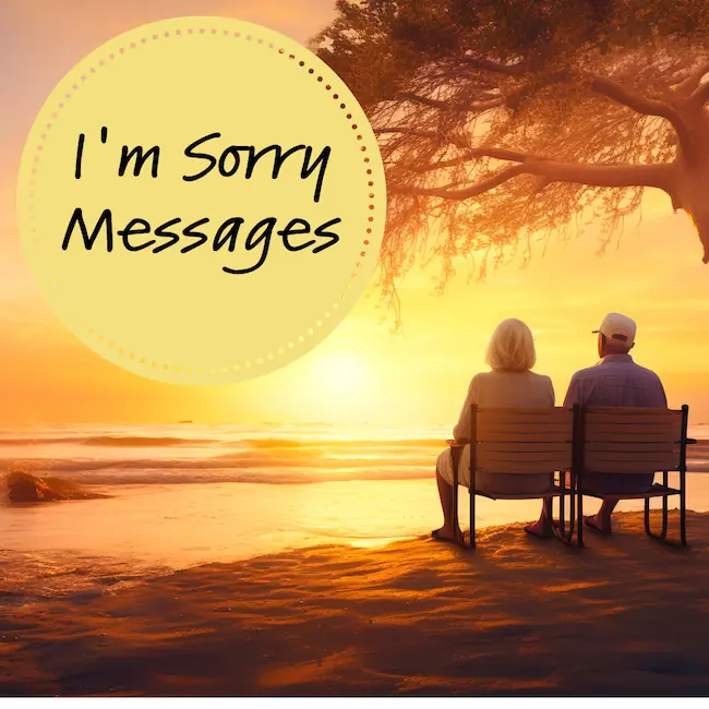 I'm Sorry Messages.