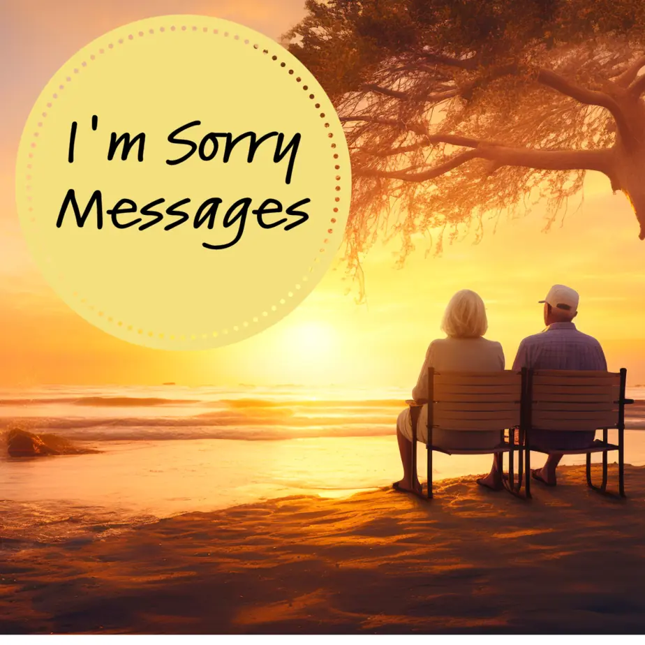 I’m Sorry Messages