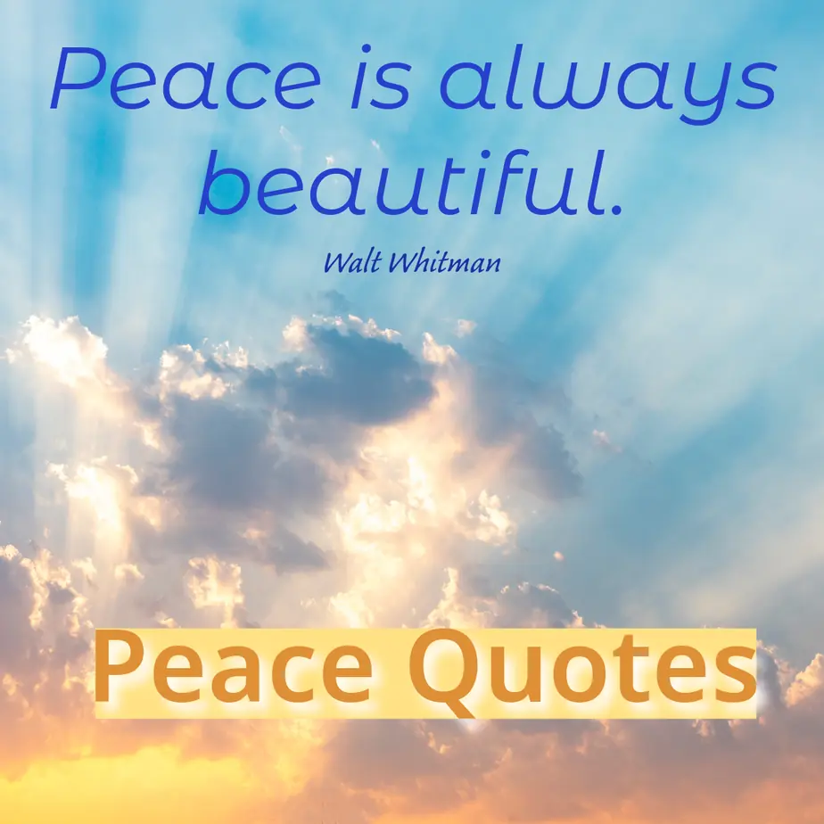 55 Best Peace Quotes