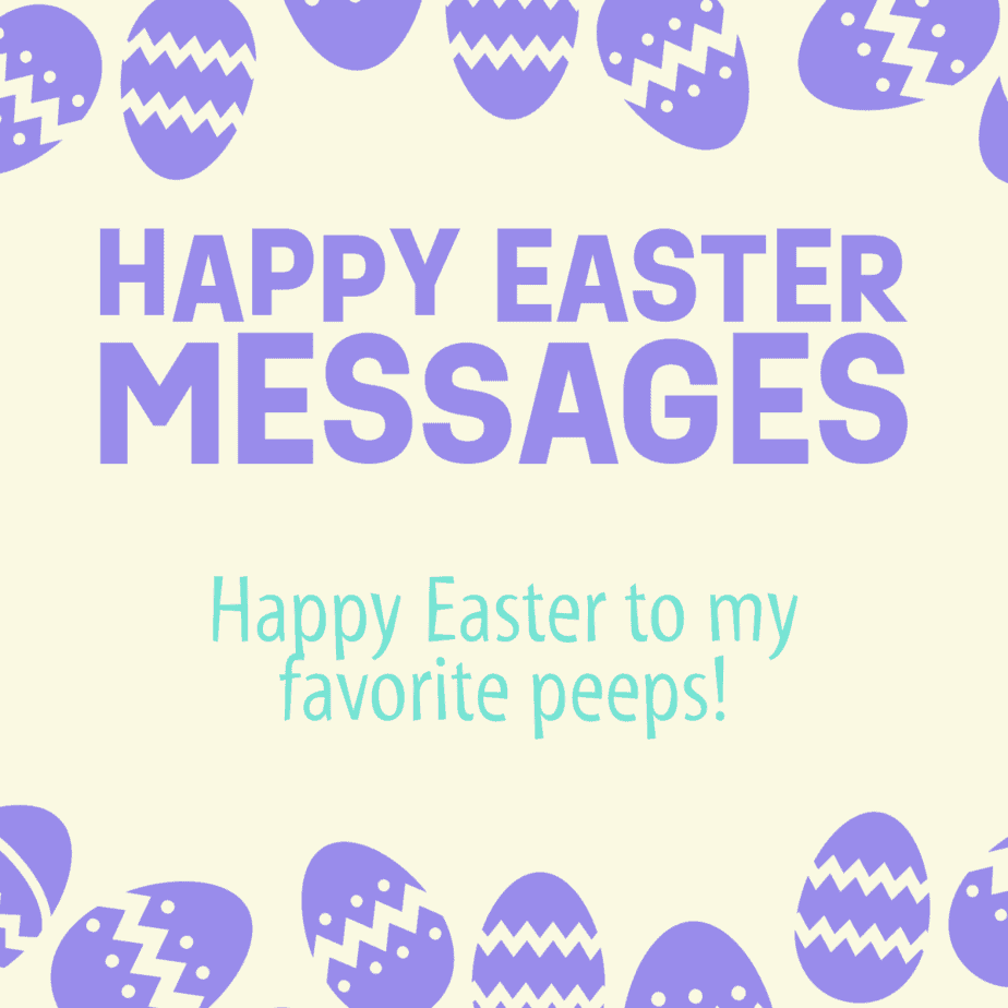 Best Happy Easter Messages.