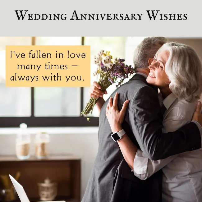 Deseos de cumpleaños de boda.