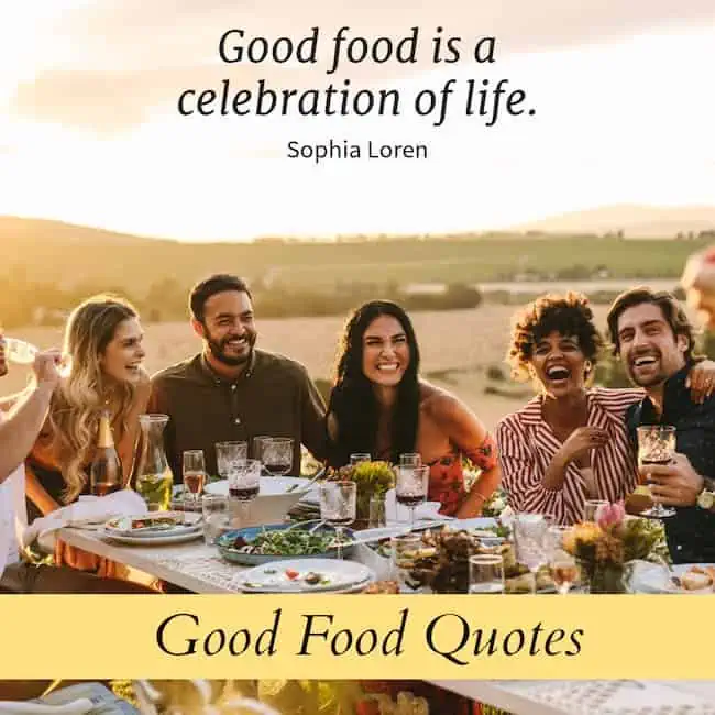 Good Food Quotes and Sayings.