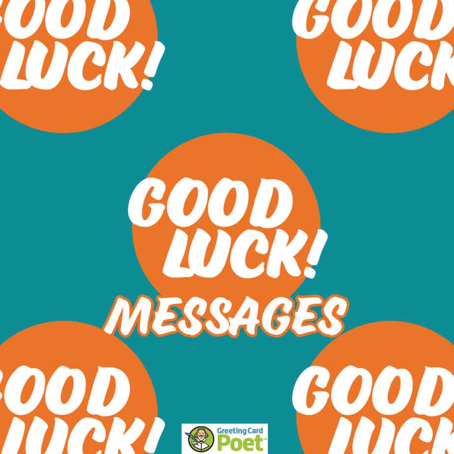 Good Luck Messages and Sayings