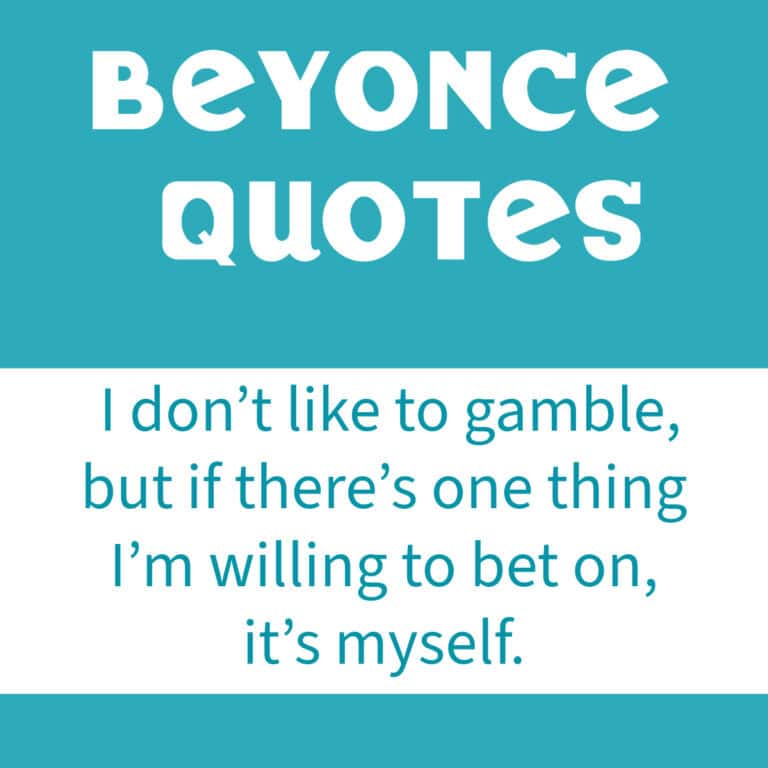 Beyonce Quotes.