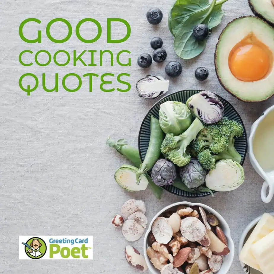 Good Cooking Quotes and Sayings