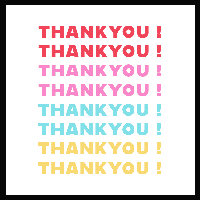 Thank You Thank You.