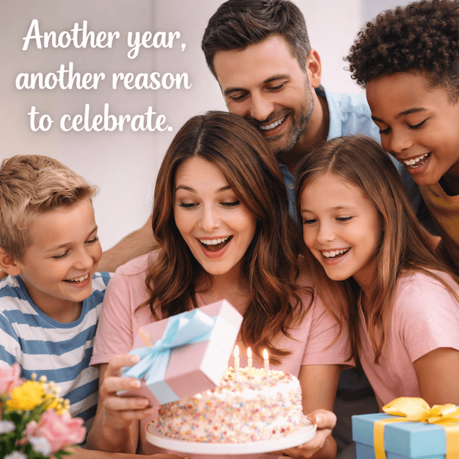 Another year, another reason to celebrate.