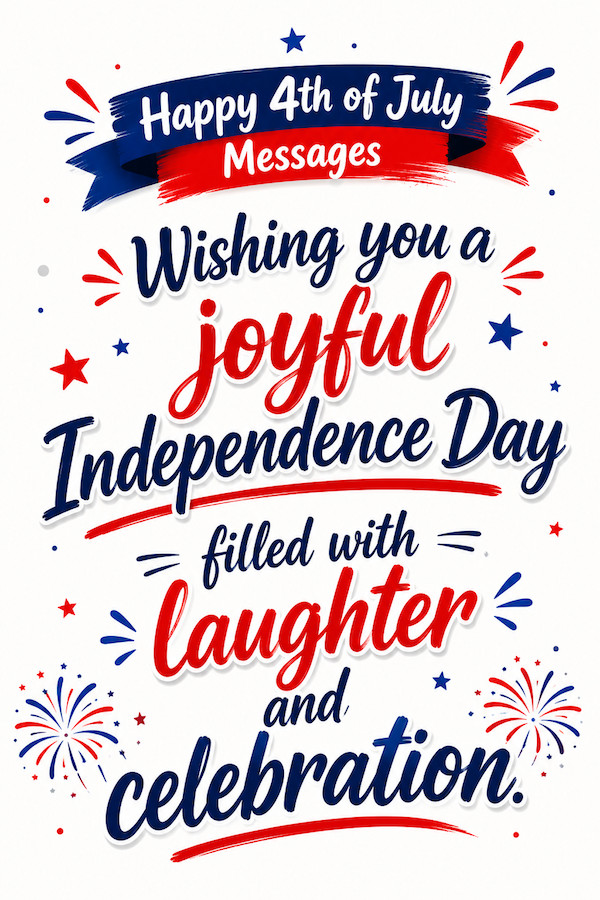 Happy Independence Day.