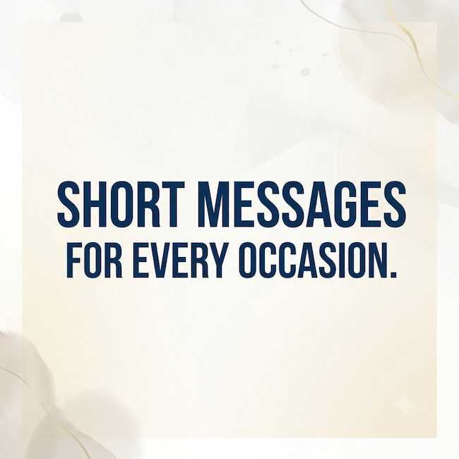 200 Short Messages for Greeting Card Occasions.