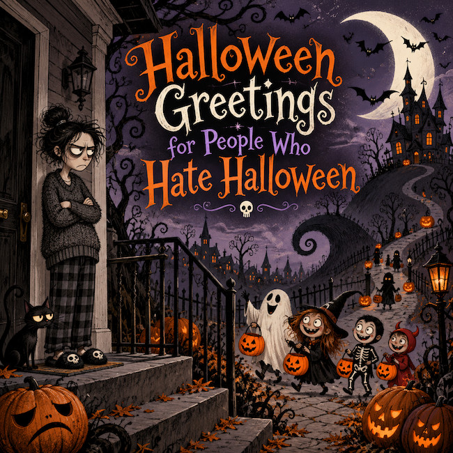 Halloween Messages for Haters.