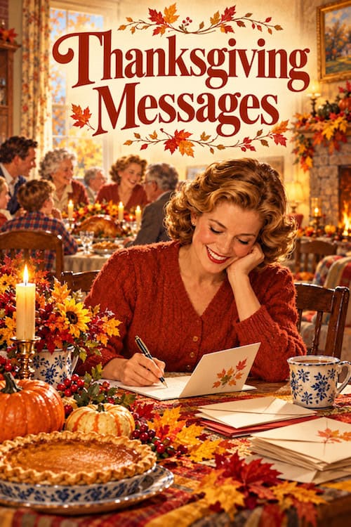Messaging for family on Turkey Day.
