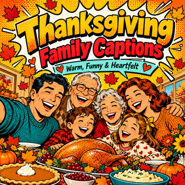 Family quips and phrases for Turkey Day.